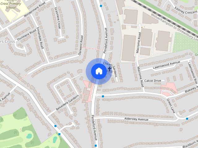 House for rent in Aldersley, West Midlands
