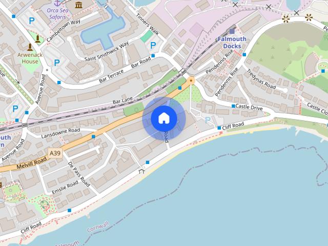 Apartment for rent in Falmouth, Cornwall