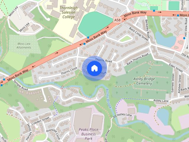 House for rent in Lee Bank, Greater Manchester