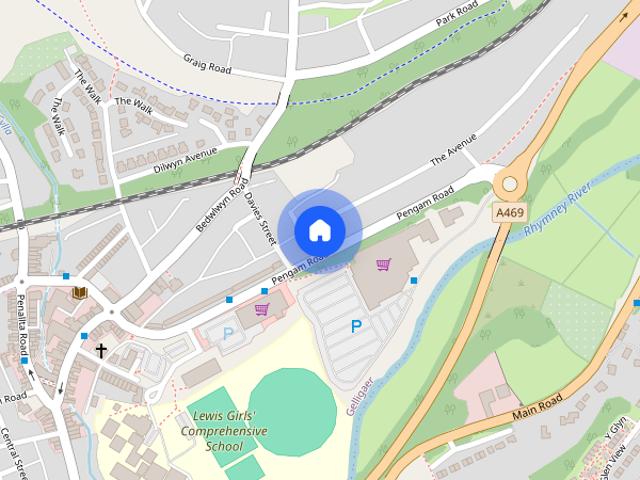 House for rent in Hengoed, Wales