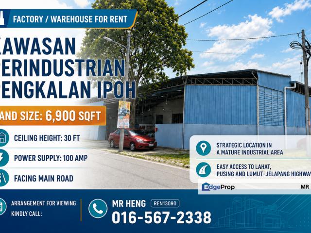 Shop for rent in Perak, Tanjong Ipoh