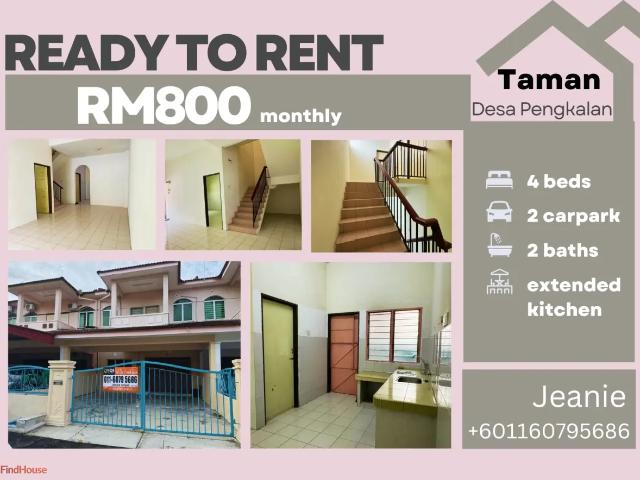 House for rent in Perak, Tanjong Ipoh