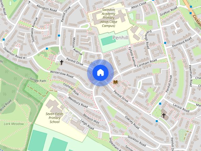House for rent in Penhill, Swindon