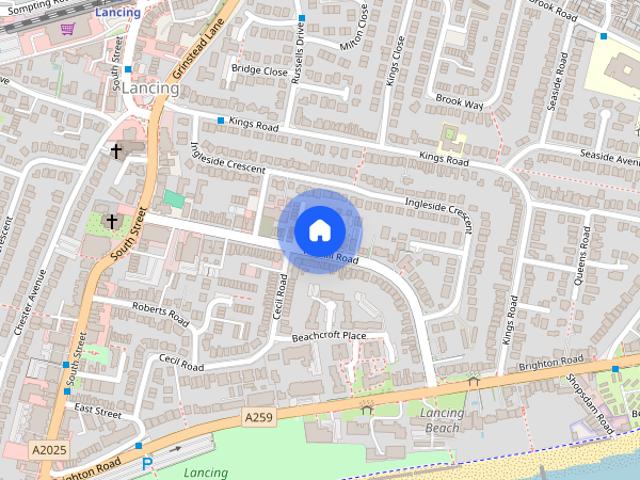 Apartment for rent in Lancing, Adur