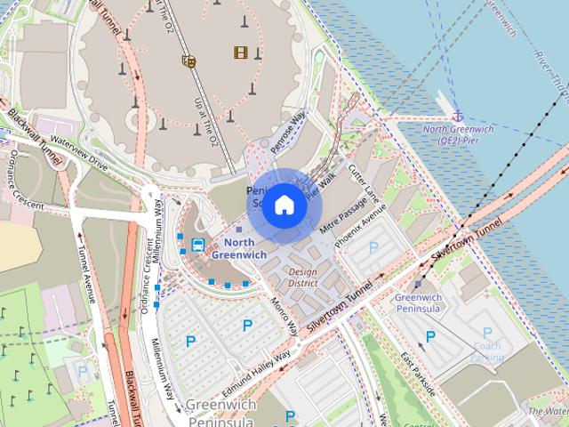 Apartment for rent in Greenwich Peninsula, Greater London