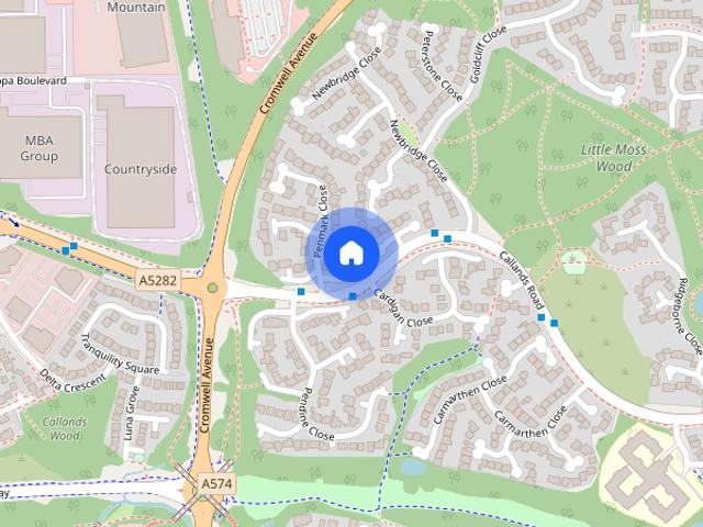 House for rent in Burtonwood and Westbrook, Warrington
