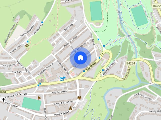 House for rent in Treharris