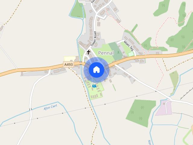 House for rent in Pennal, Wales