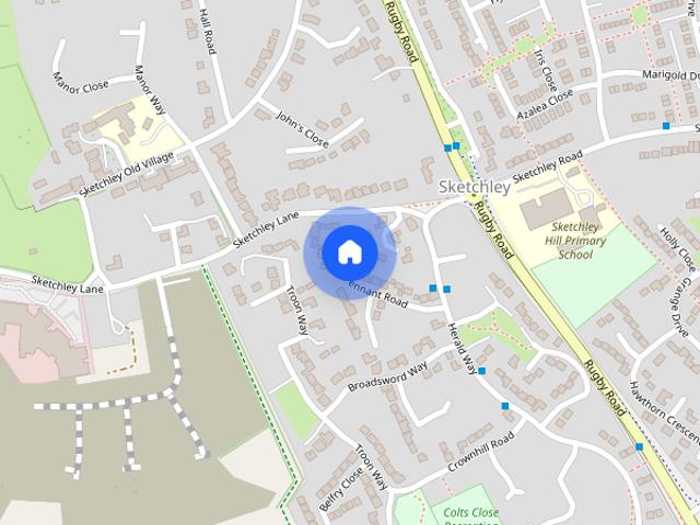 House for rent in Sketchley, Hinckley and Bosworth