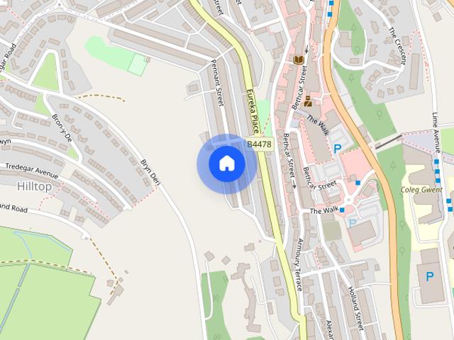 House for rent in Hilltop, Ebbw Vale