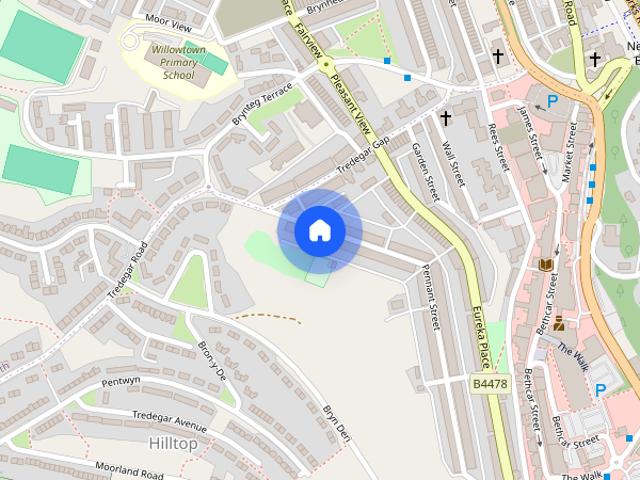 House for rent in Hilltop, Ebbw Vale