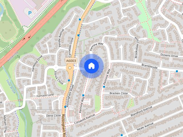 House for rent in Brambleside, Kettering