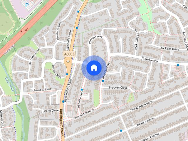 House for rent in Brambleside, Kettering