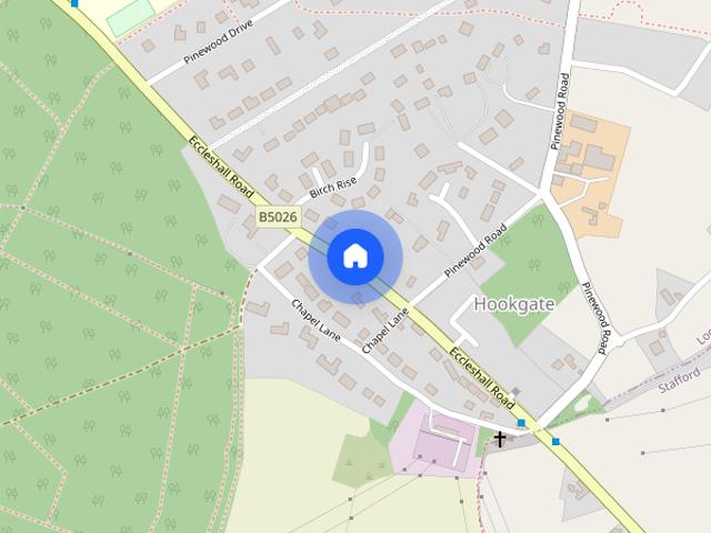 House for rent in Hookgate, Butterton