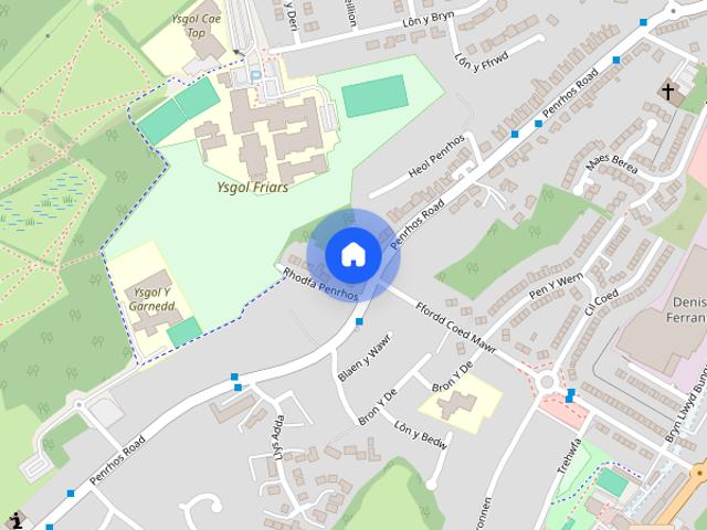 Apartment for rent in Glanadda, Bangor