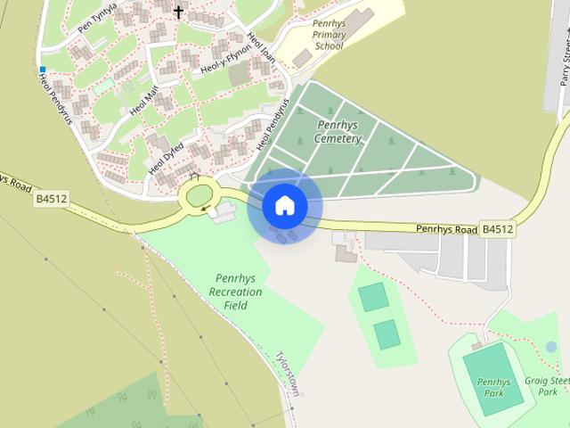 House for rent in Penrhys, Wales