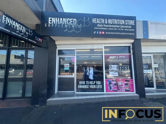 Retail for rent in Penrith, Sydney