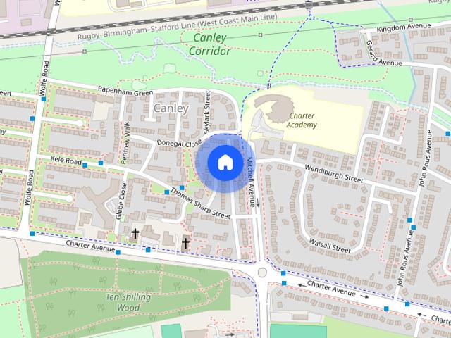 Room for rent in Canley, West Midlands