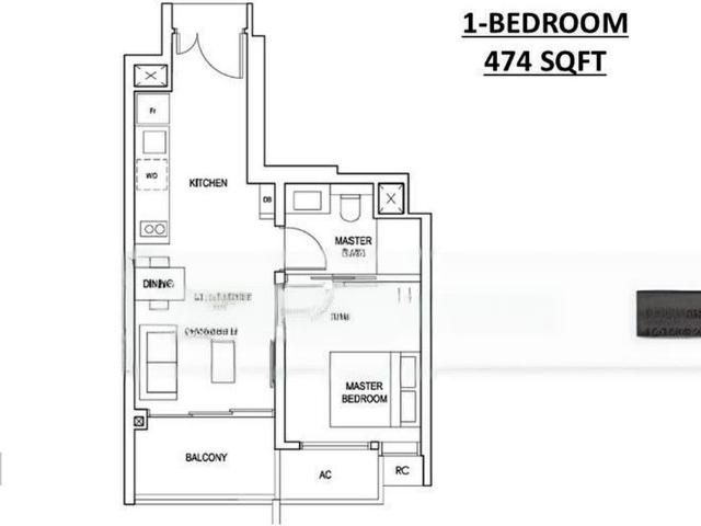 Apartment for sale in Geylang