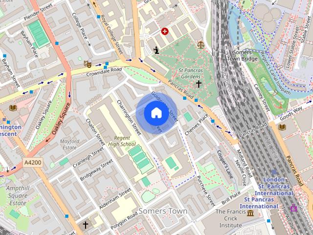 Apartment for rent in London Borough of Camden, Greater London