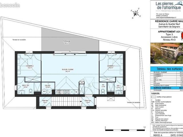 Appartement vente à Dax, Saint-martin-de-seignanx