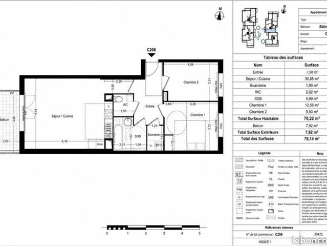 Appartement vente à Gap, Provence-Alpes-Côte d'Azur