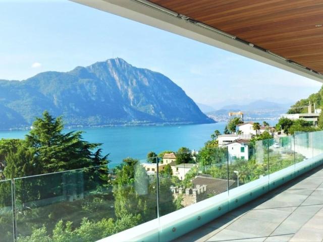 Attikawohnung kaufen in Bissone, Tessin