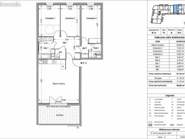 Appartement vente à Gap, Provence-Alpes-Côte d'Azur