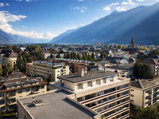 Attikawohnung kaufen in Martigny, Wallis