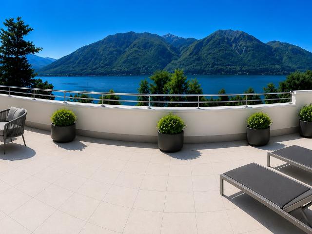 Attikawohnung kaufen in Minusio, Tessin