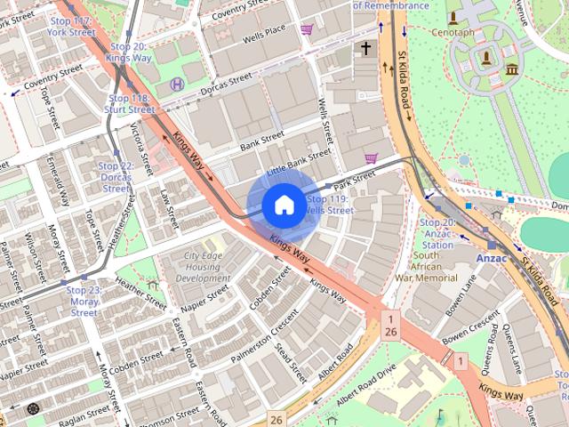 Apartment for rent in South Melbourne, Melbourne