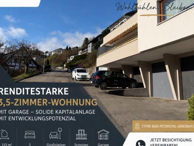 Wohnung kaufen in Bad Peterstal-Griesbach, Baden-Württemberg