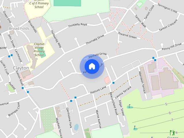 House for rent in Broad Folds, Clayton