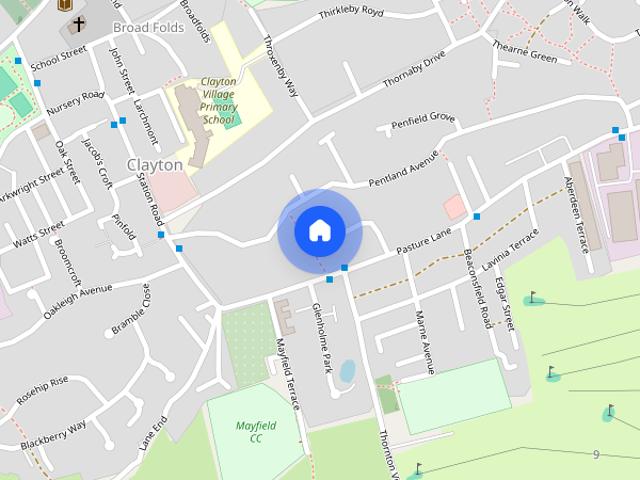 House for rent in Broad Folds, Clayton