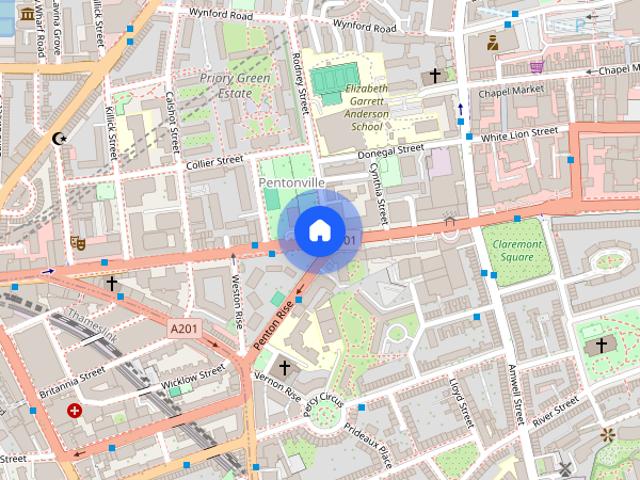 Apartment for rent in Barnsbury, Greater London