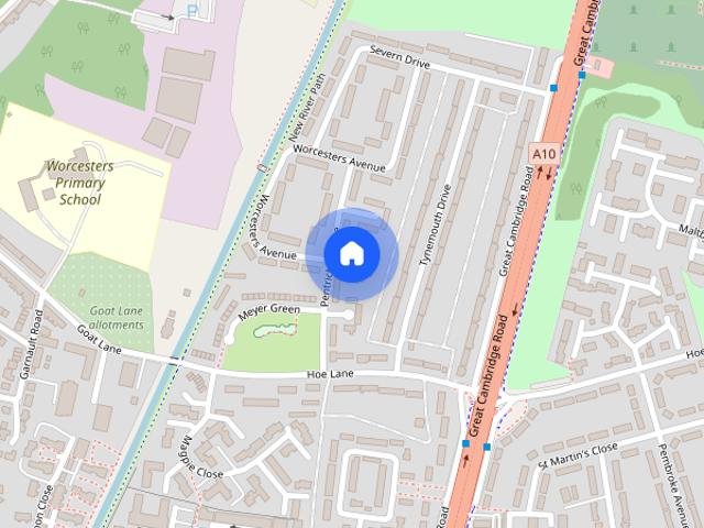 Apartment for rent in Carterhatch, Greater London