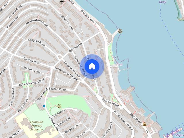 House for rent in Falmouth, Cornwall