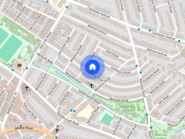 Apartment for rent in Penylan, Falcon Lodge