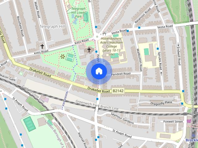 Apartment for rent in London Borough of Lewisham, Cat Hill