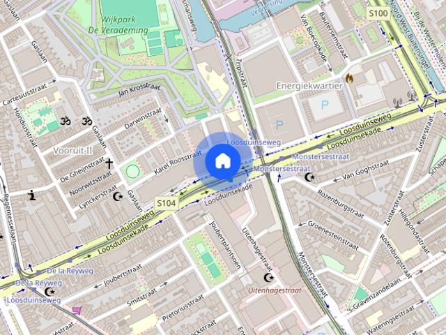 Appartement te huur in Vooruit II, Den Haag