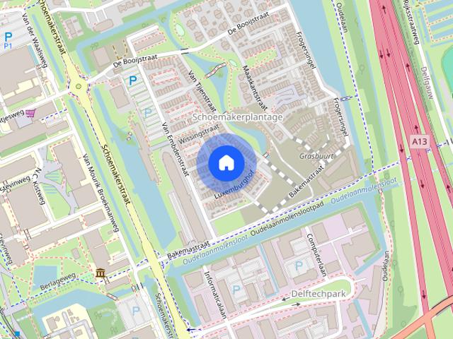 Woning te huur in Wippolder, Delft