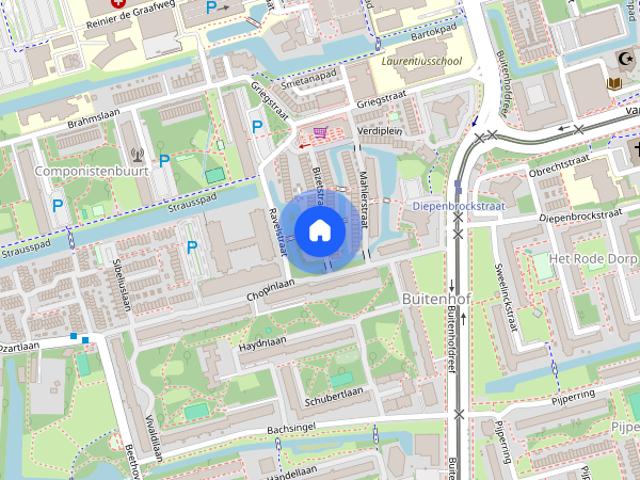 Woning te huur in Buitenhof, Delft