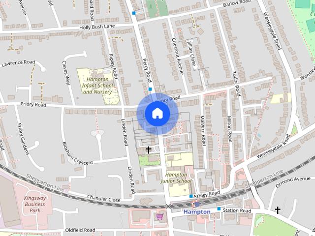 House for rent in Hampton, Greater London