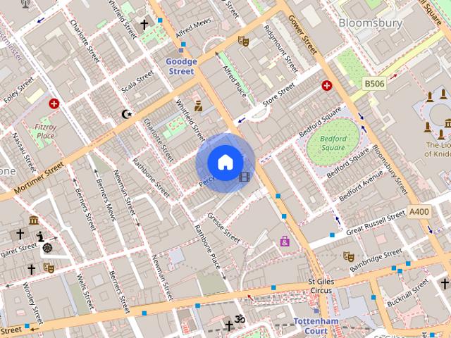 Apartment for rent in Saint Giles, Bloomsbury
