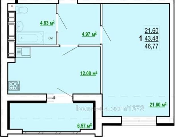 Квартира продажа в Павлово поле, Хорошево