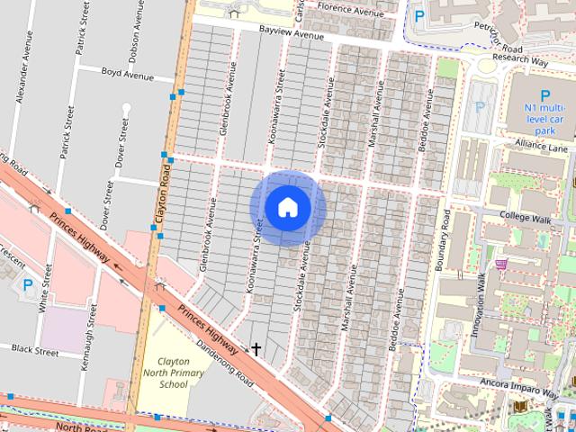 Townhouse for rent in Clayton, Melbourne