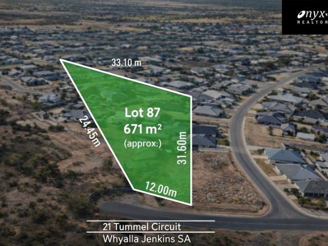 Land for sale in Whyalla Jenkins, South Australia