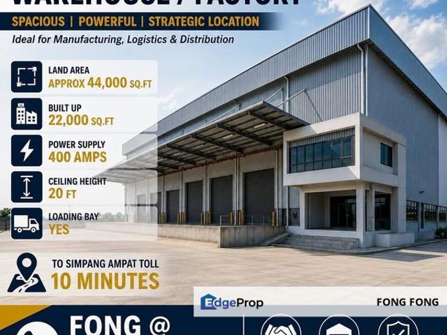 Warehouse for rent in Malaka