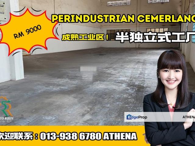 Warehouse for rent in Ulu Tiram, Johor