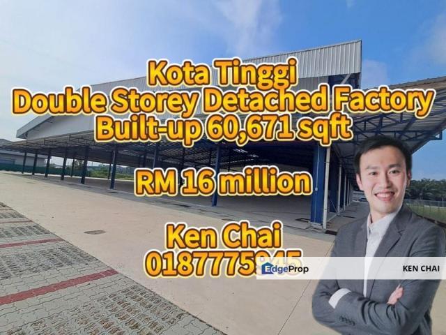 Warehouse for sale in Johor